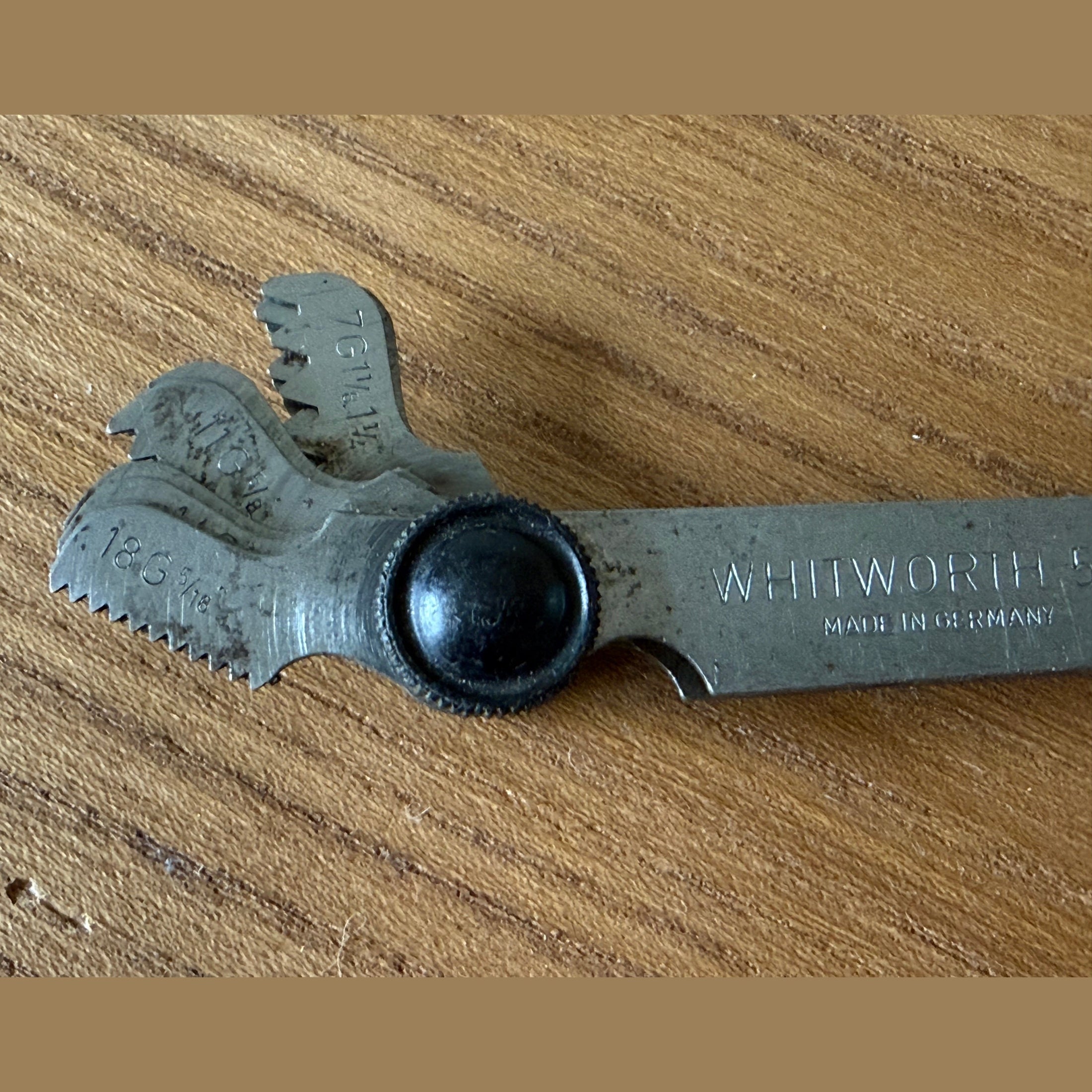 Vintage CK screw pitch Gauge