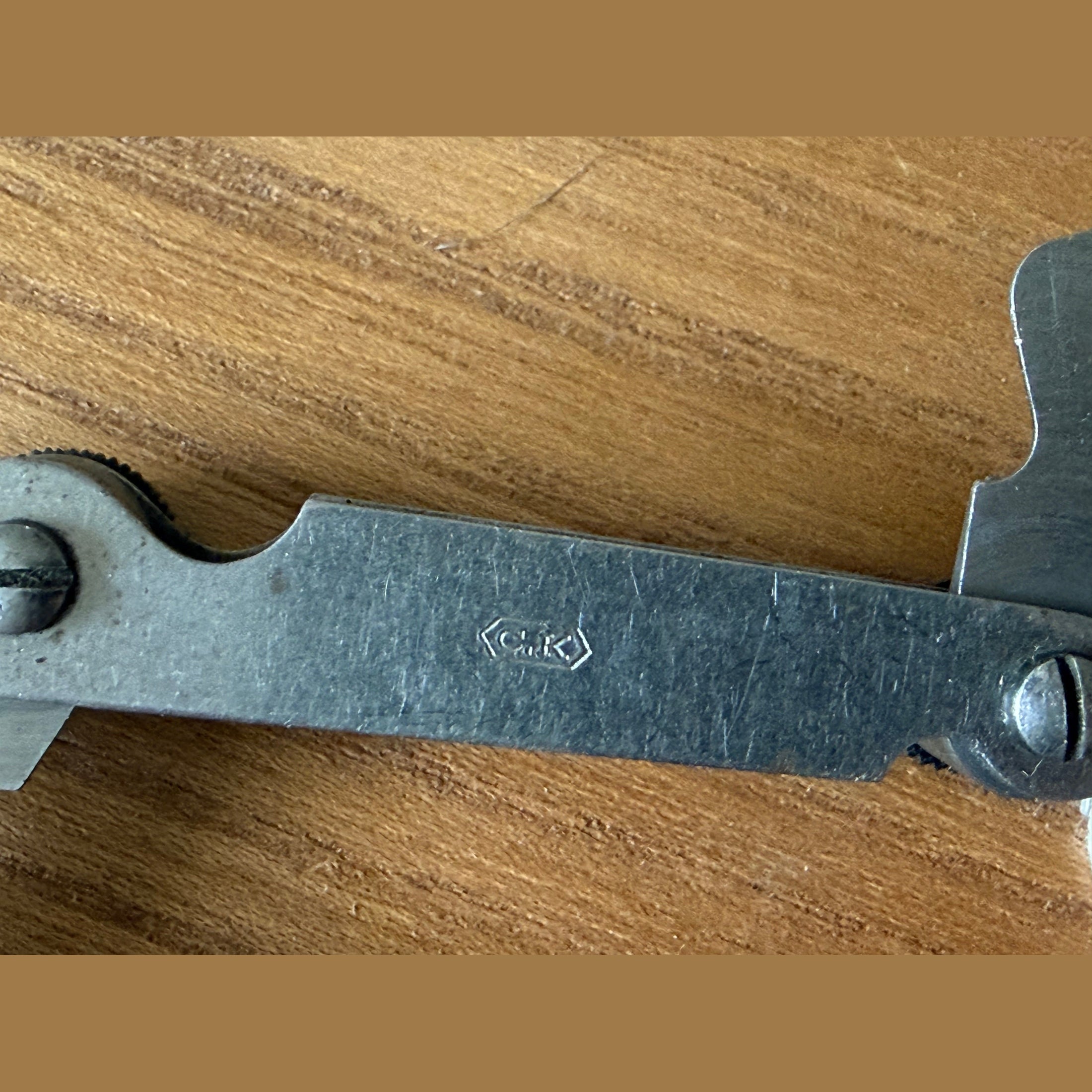 Vintage CK screw pitch Gauge