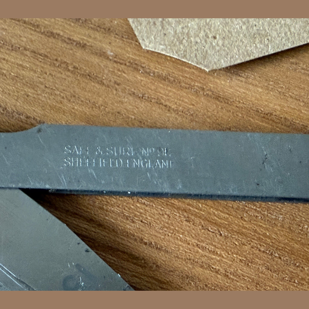 Vintage Safe and Sure feeler gauges