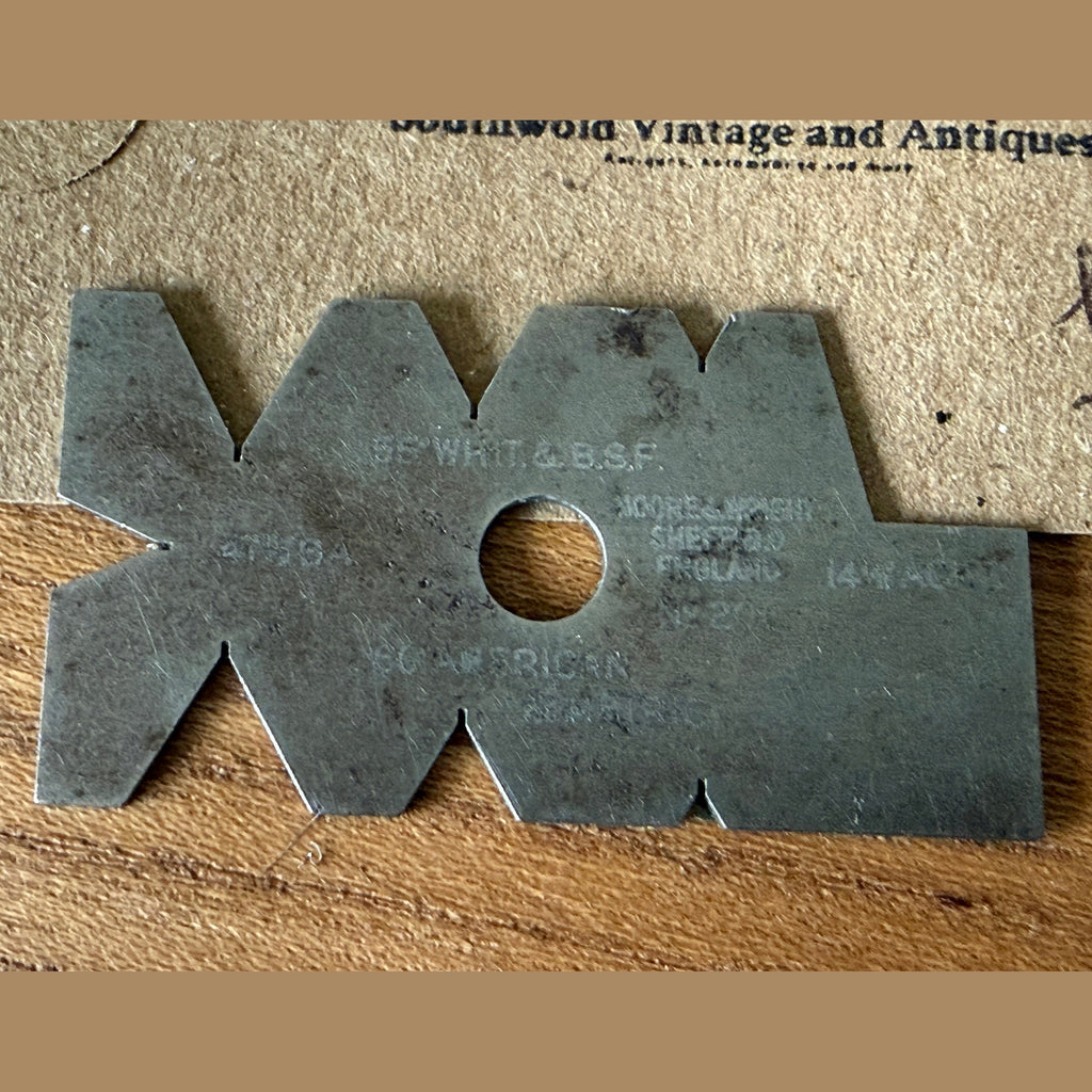 Vintage M+W screw cutting gauge