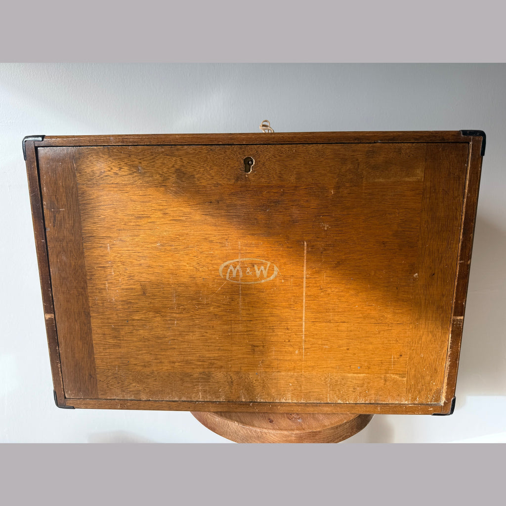Vintage Moore and Wright Engineers cabinet