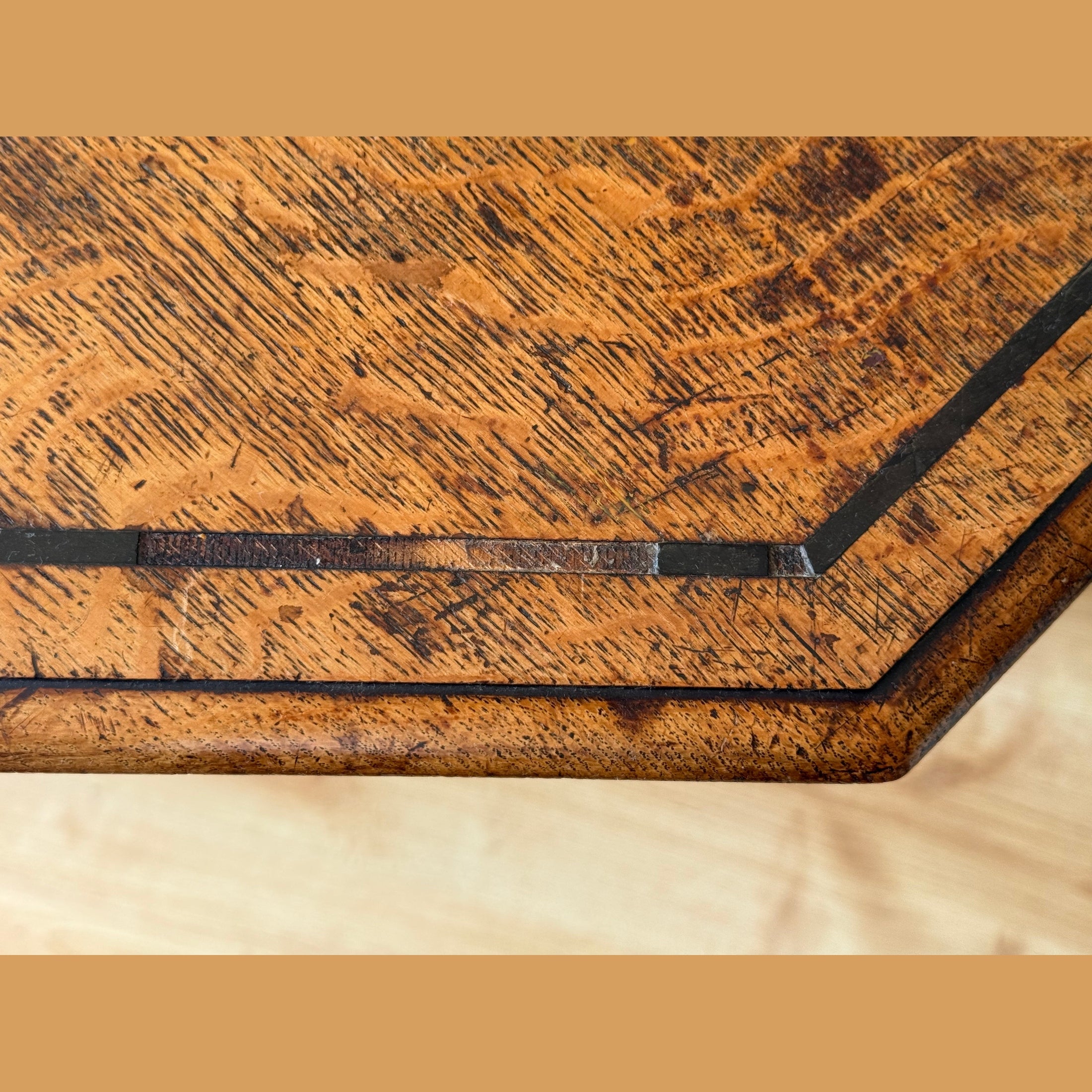 Arts and Crafts occasional table, Oak
