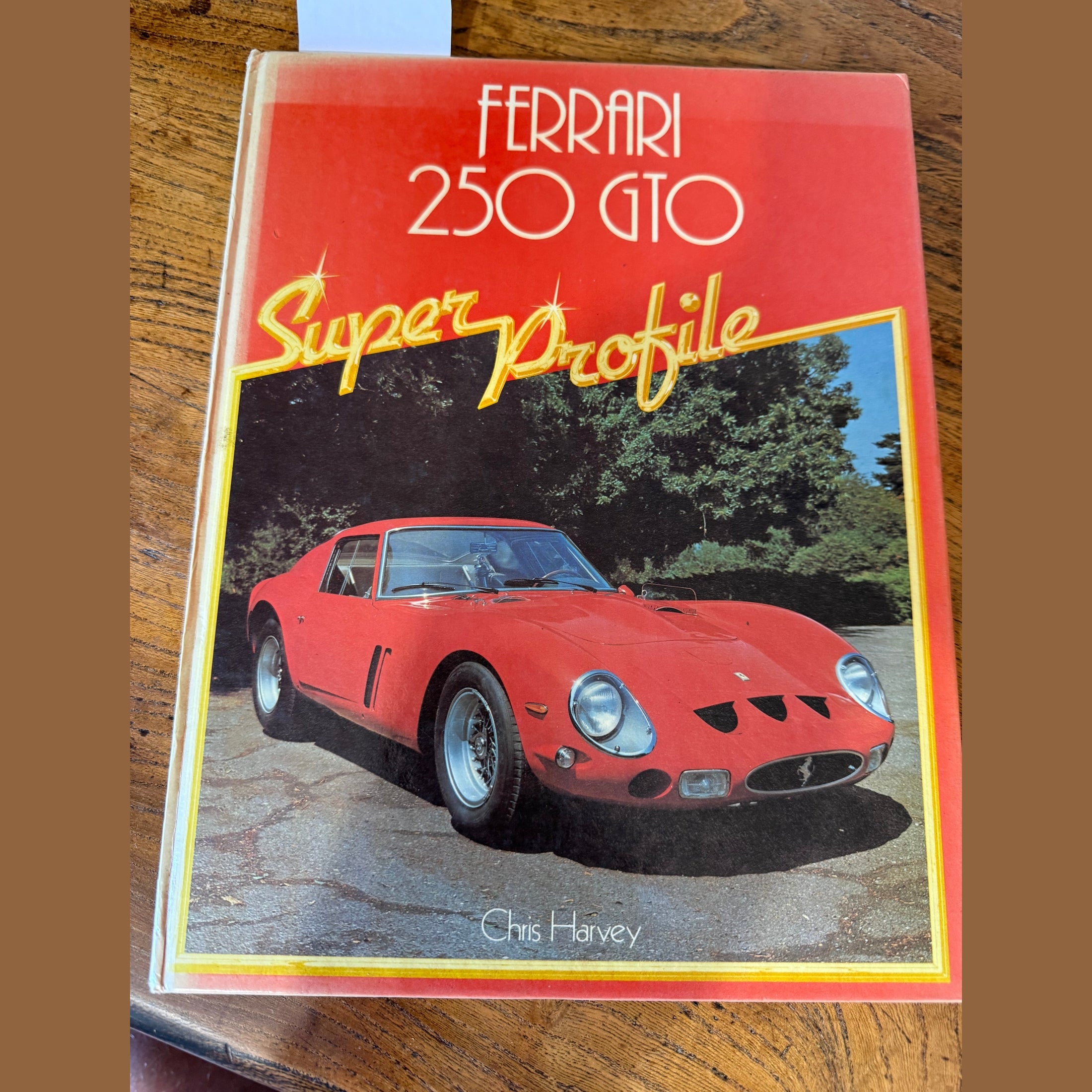 Vintage Ferrari 250 GTO, Super Profile