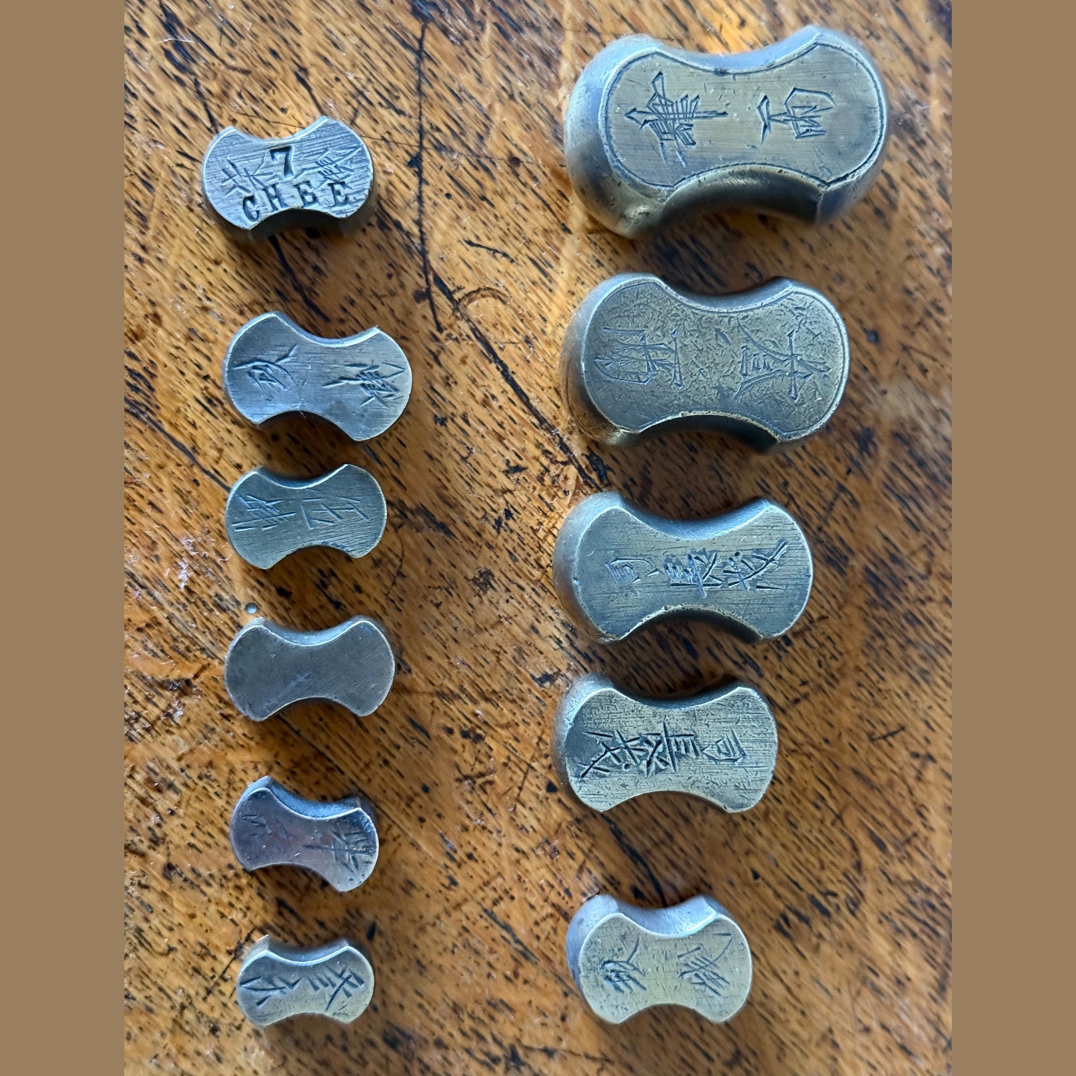Vintage Calligraphy weights