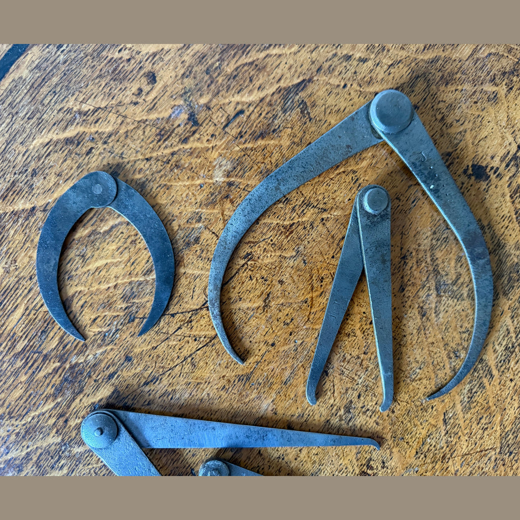 Vintage engineering tools, Calipers.
