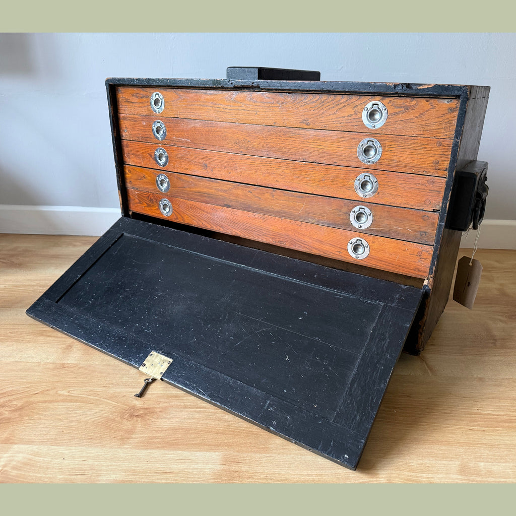 Vintage Pattern makers/Engineers tool chest