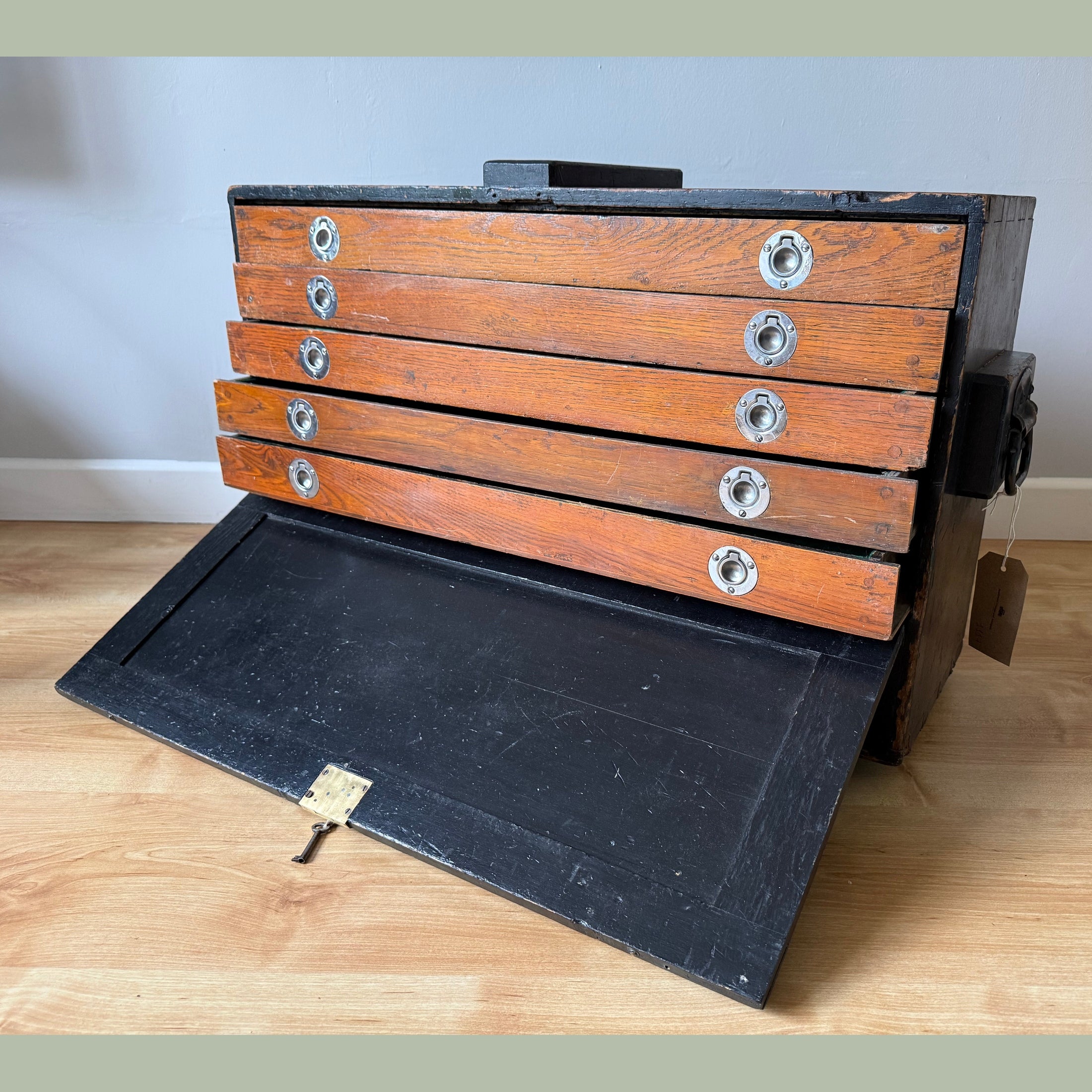 Vintage Pattern makers/Engineers tool chest