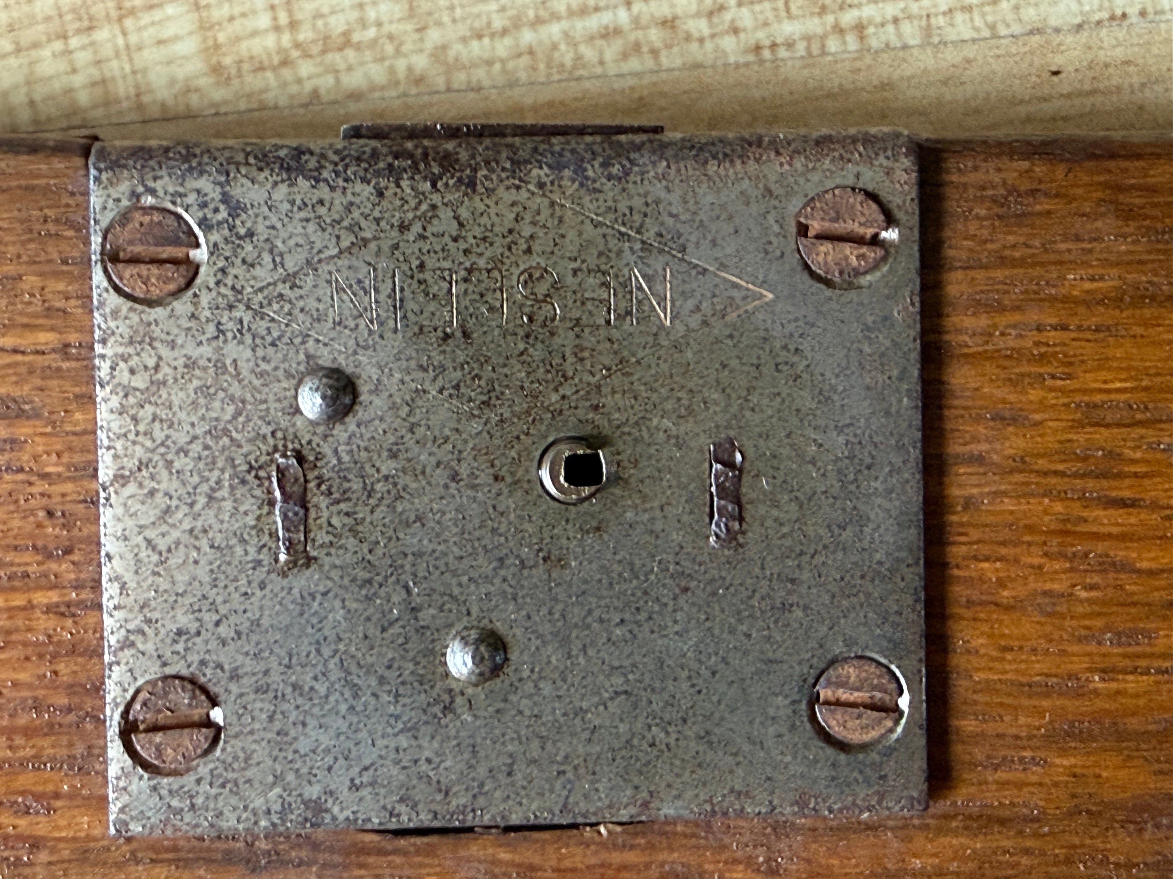 Vintage Neilson's Engineers tool chest/box