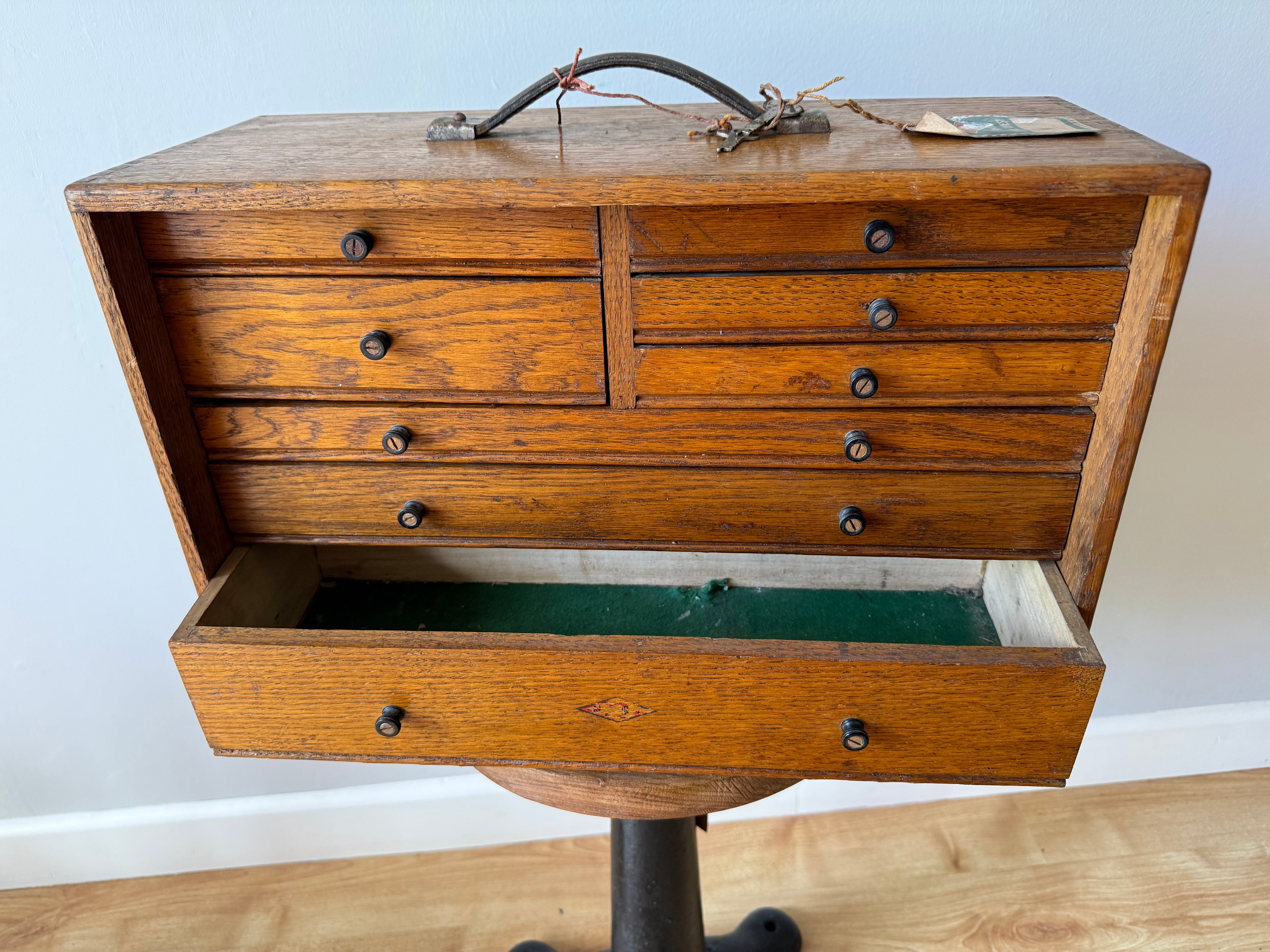 Vintage Neilson's Engineers tool chest/box