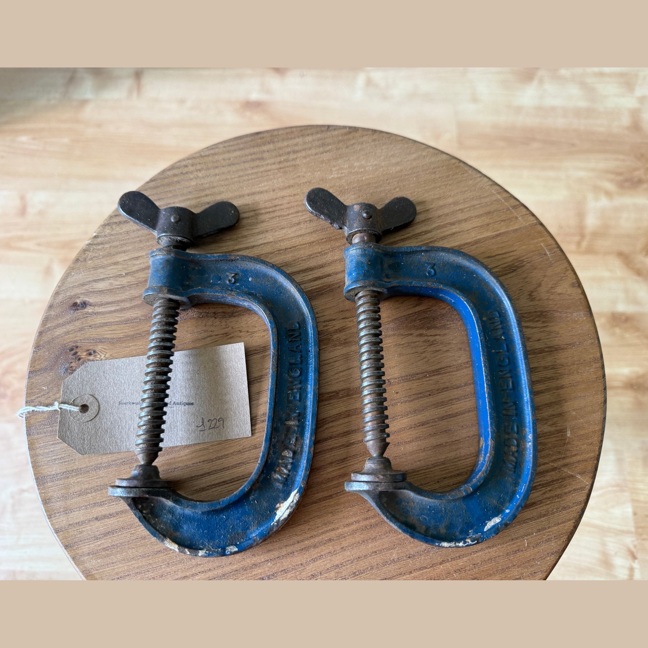 Vintage Record clamp No 3