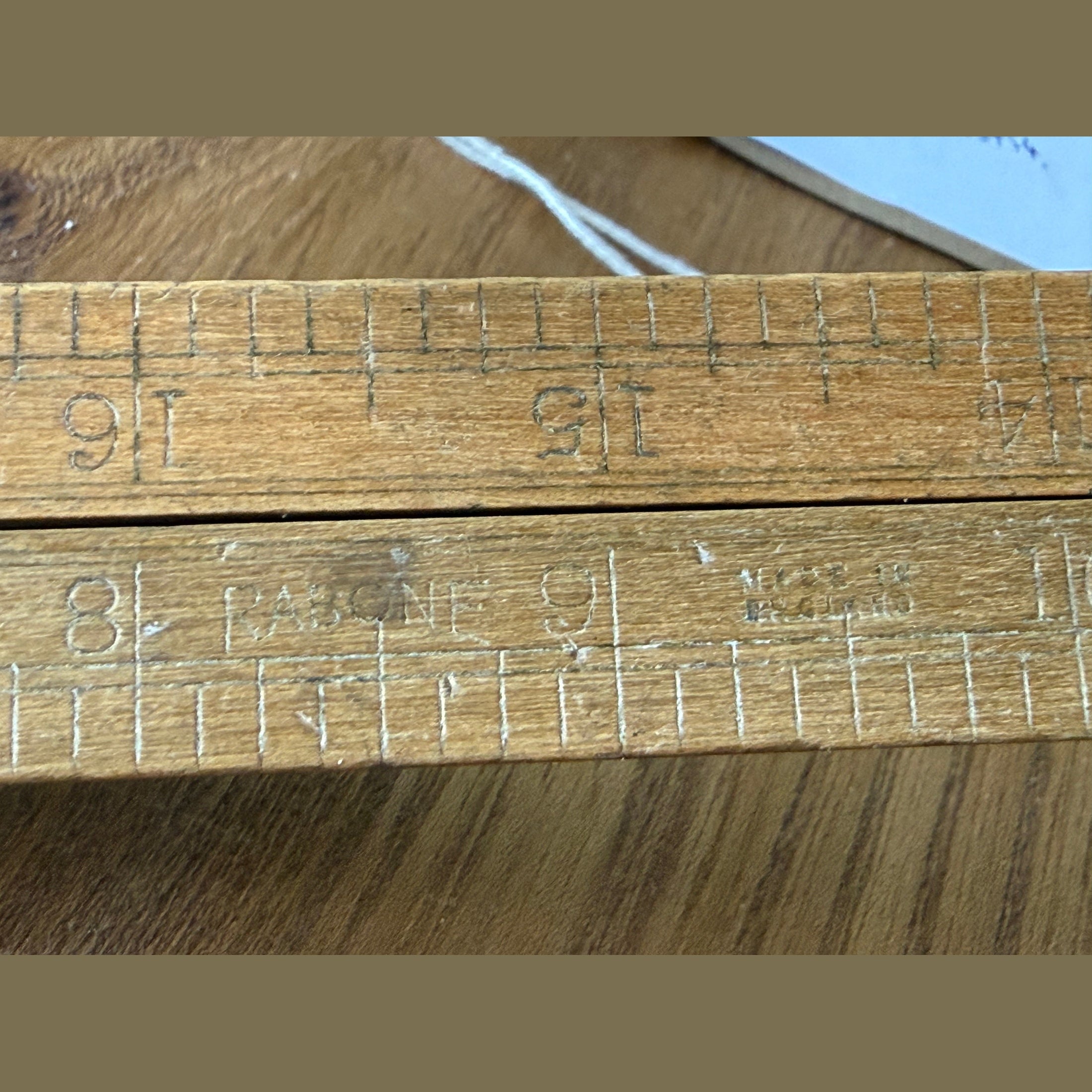 Vintage Rabone ruler No 1375L
