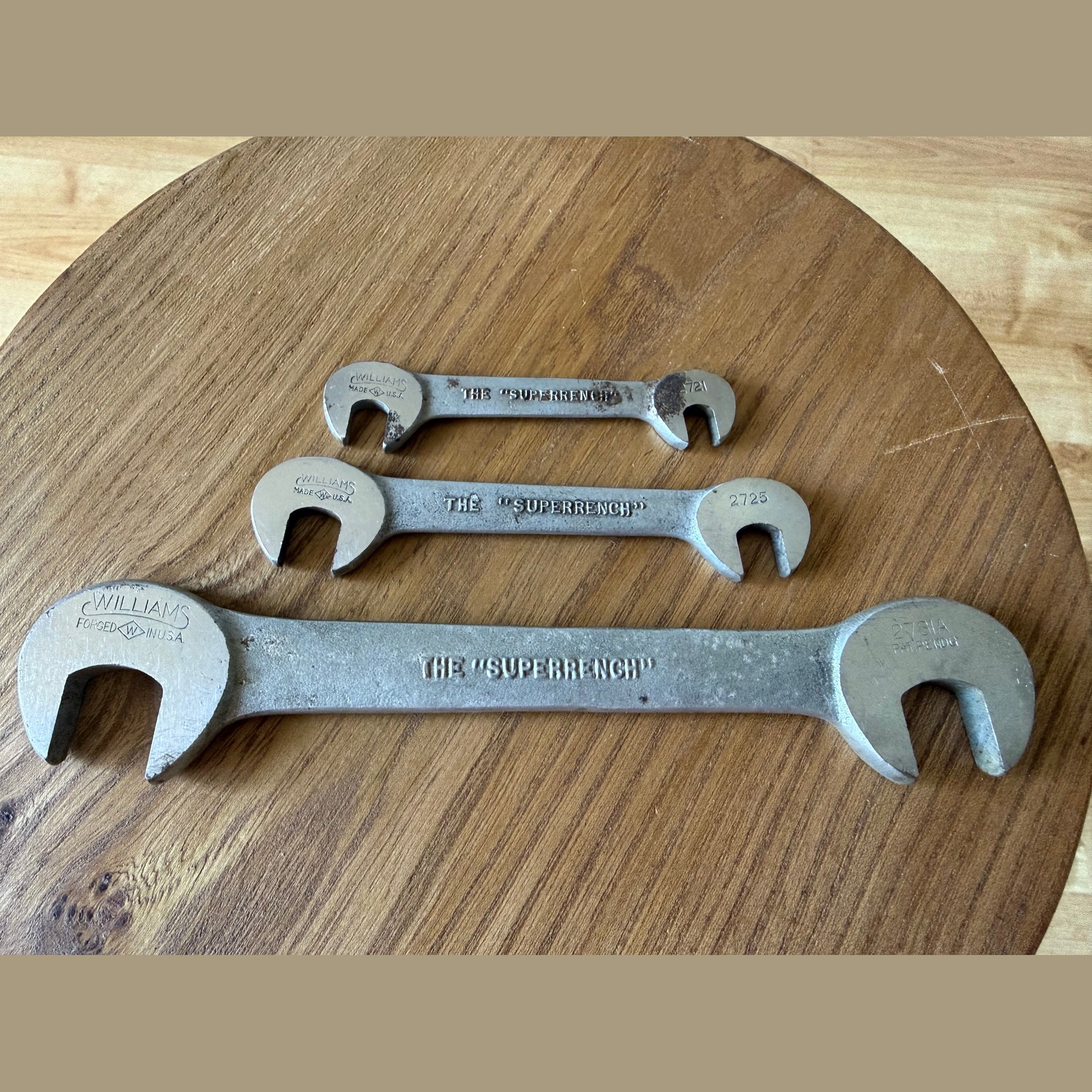 Vintage "Superwrench" set by Williams USA