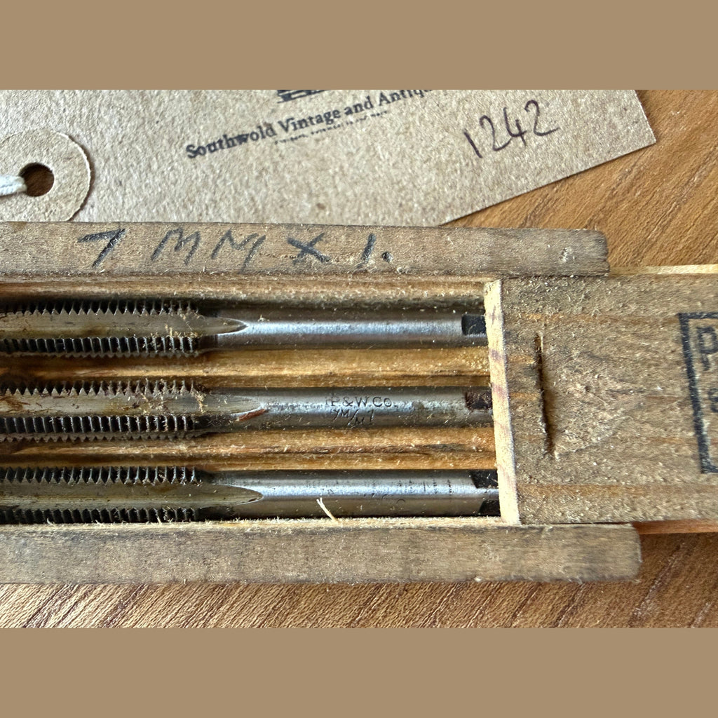 Vintage tap set by Pratt and Whitney