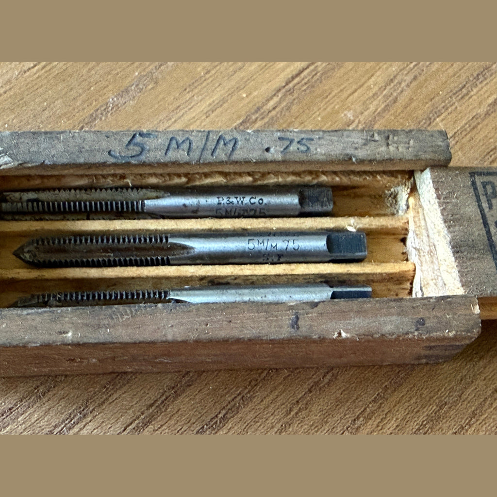 Vintage tap set by Pratt and Whitney