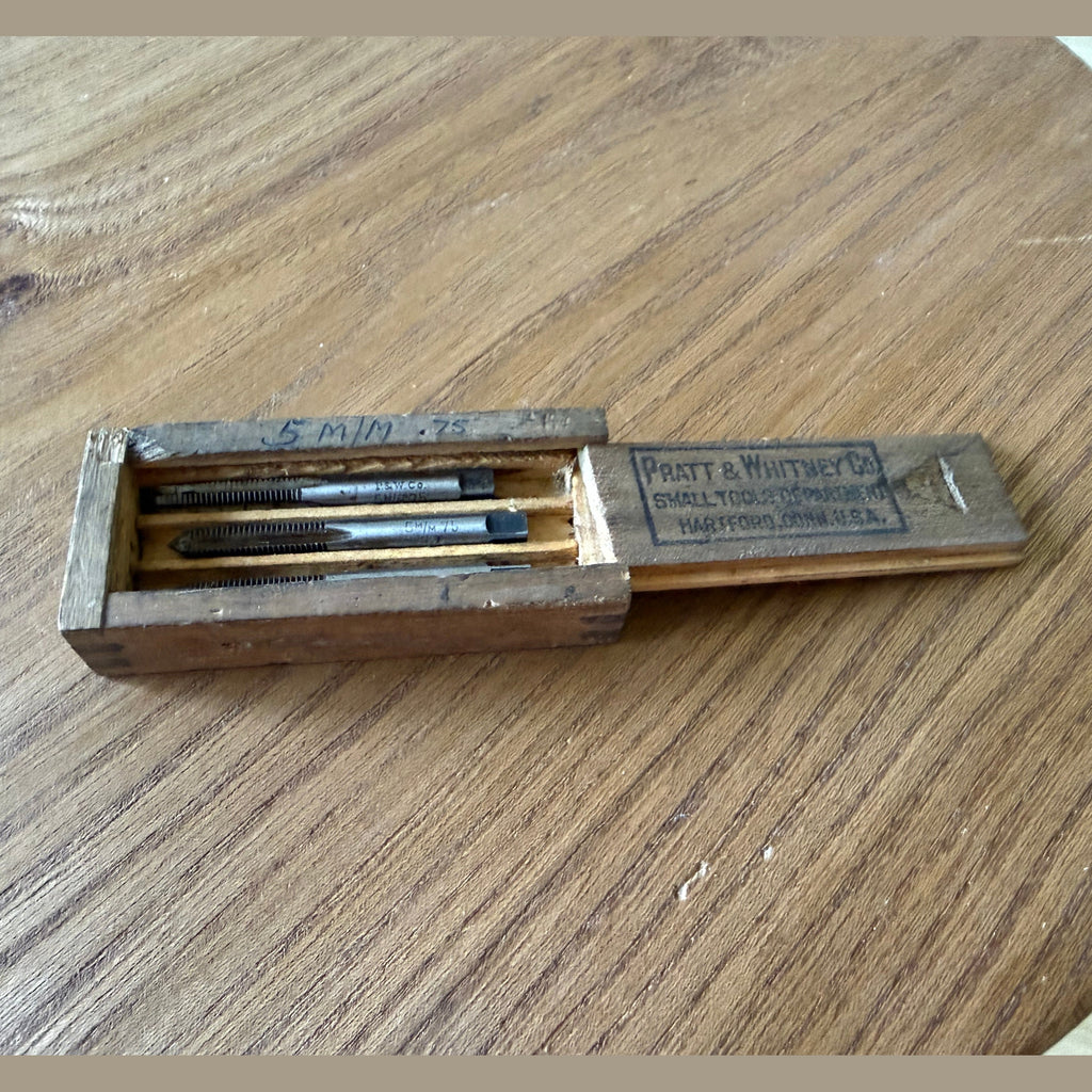 Vintage tap set by Pratt and Whitney