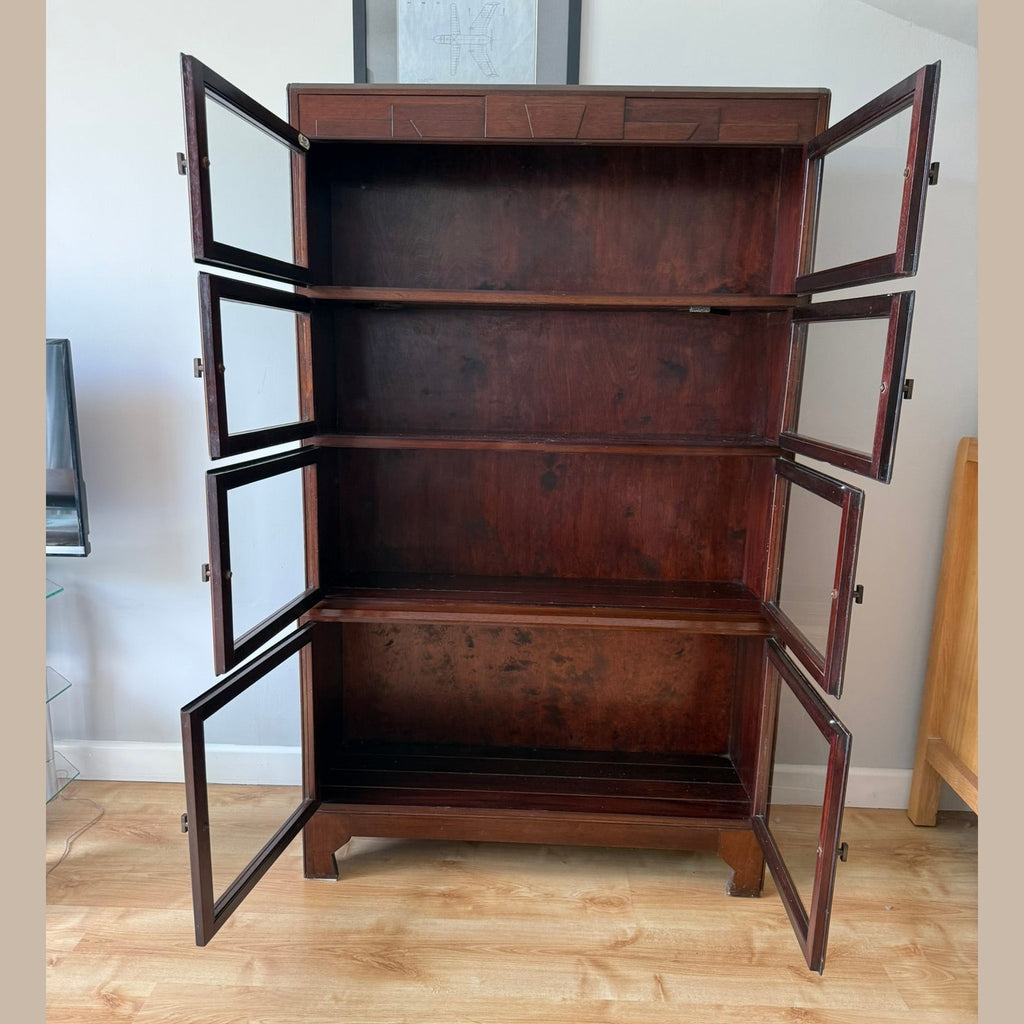 Vintage Minty of Oxford Library bookcase Antique Bookcase