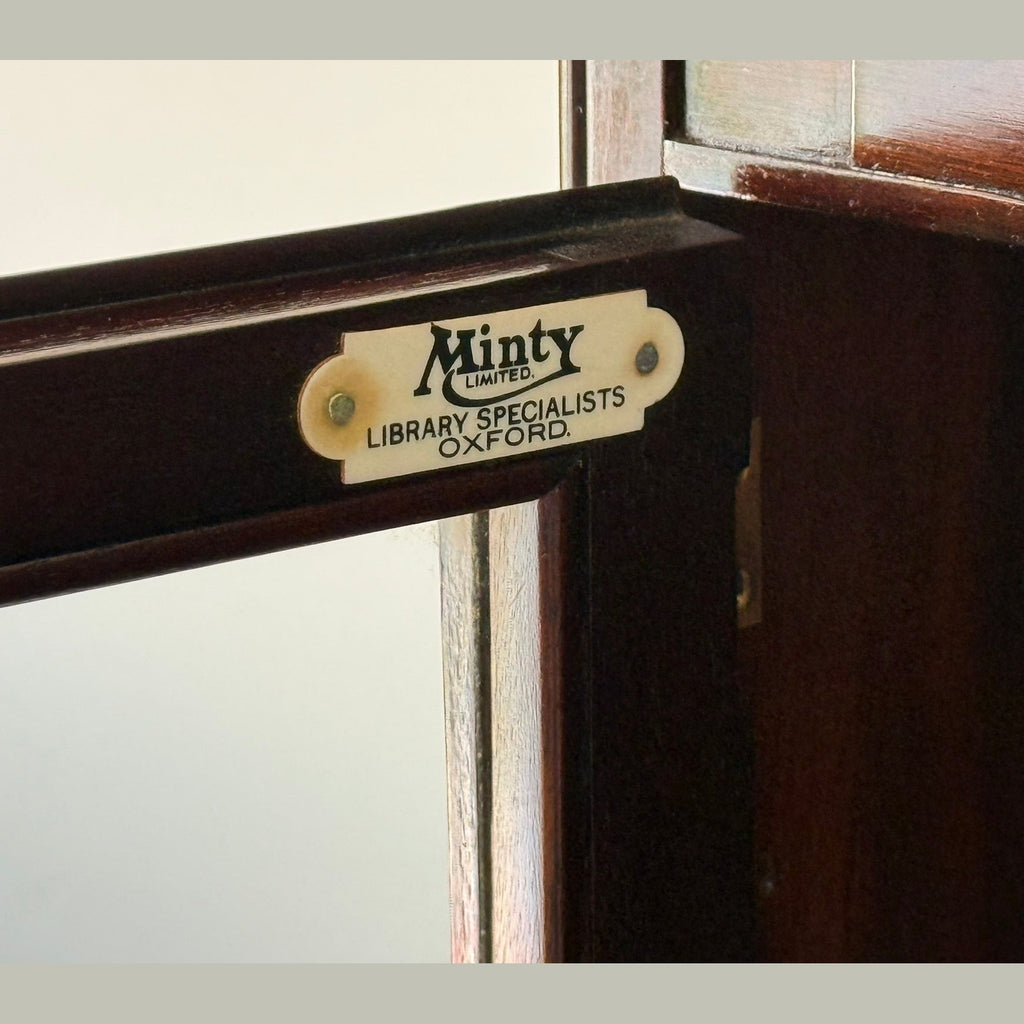 Vintage Minty of Oxford Library bookcase Antique Bookcase