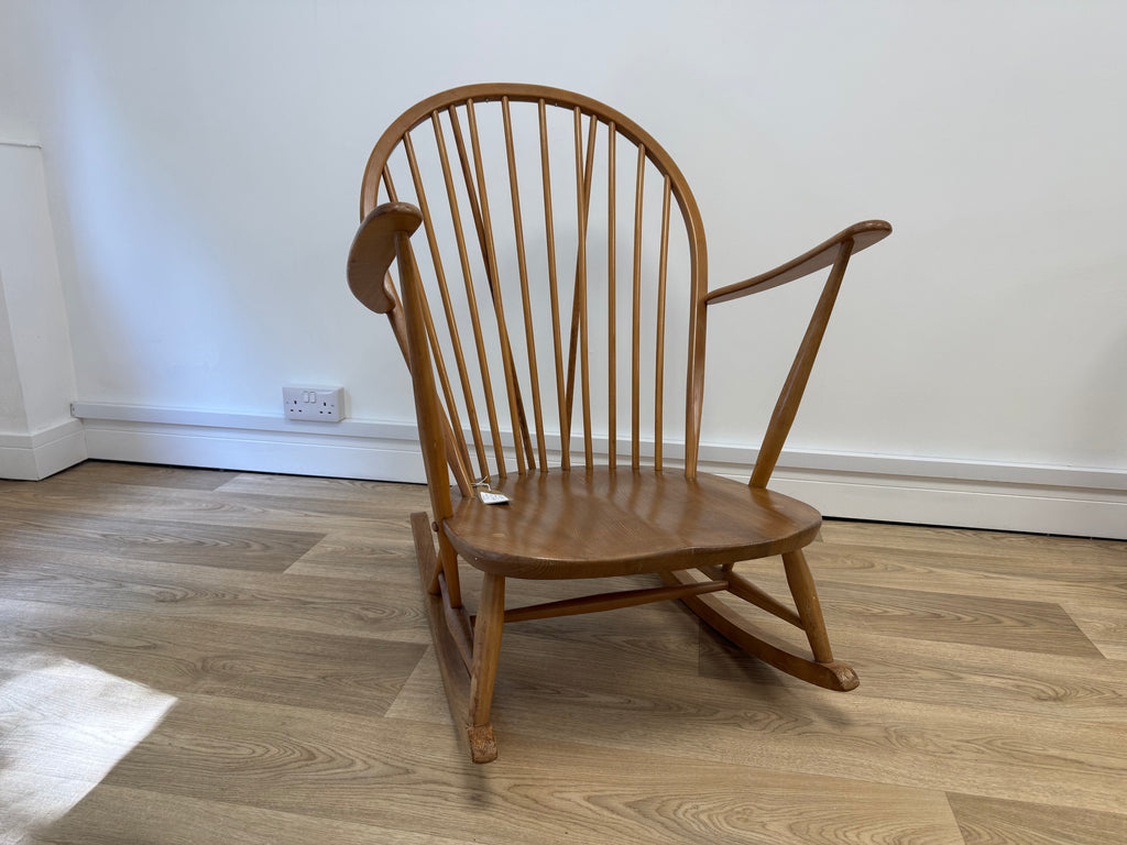 Vintage Ercol Grandfather rocking chair Model 315