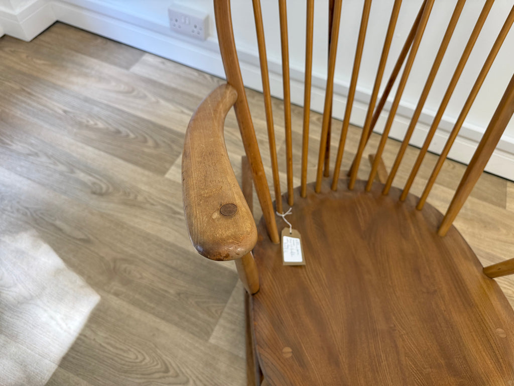 Vintage Ercol Grandfather rocking chair Model 315