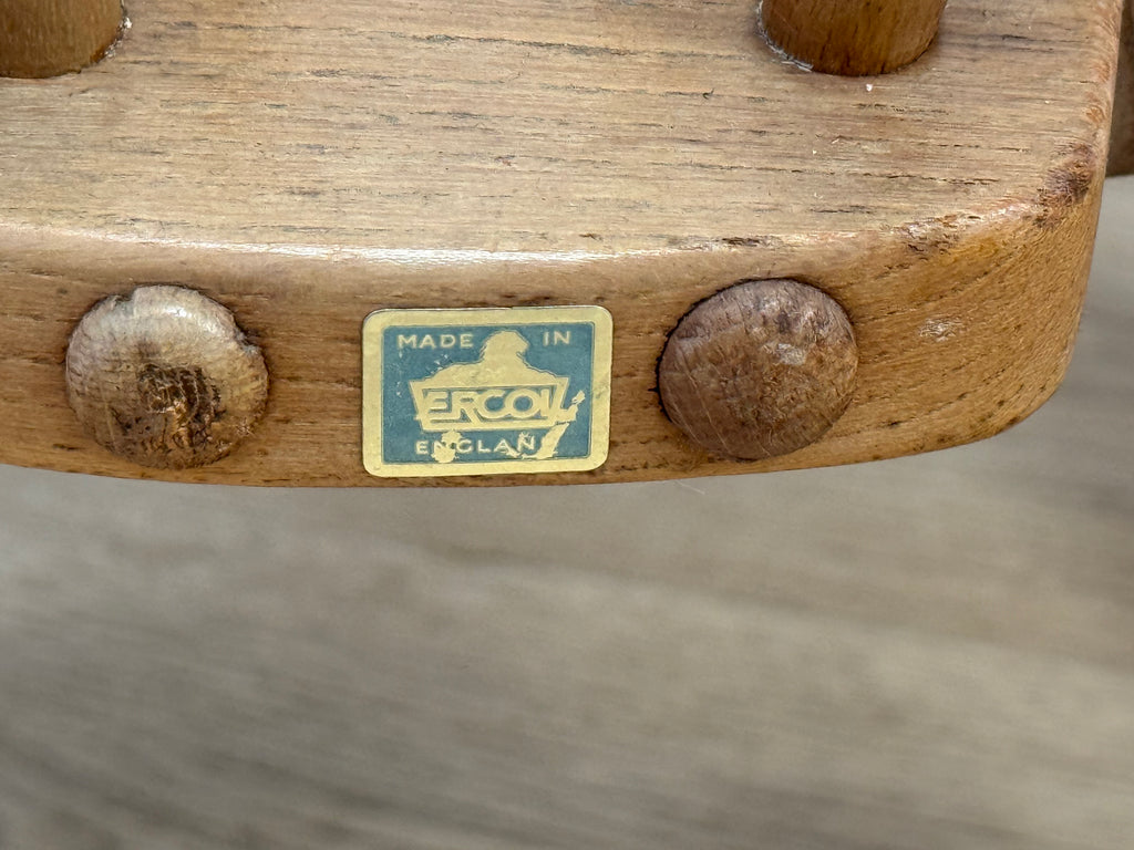 Vintage Ercol Grandfather rocking chair Model 315