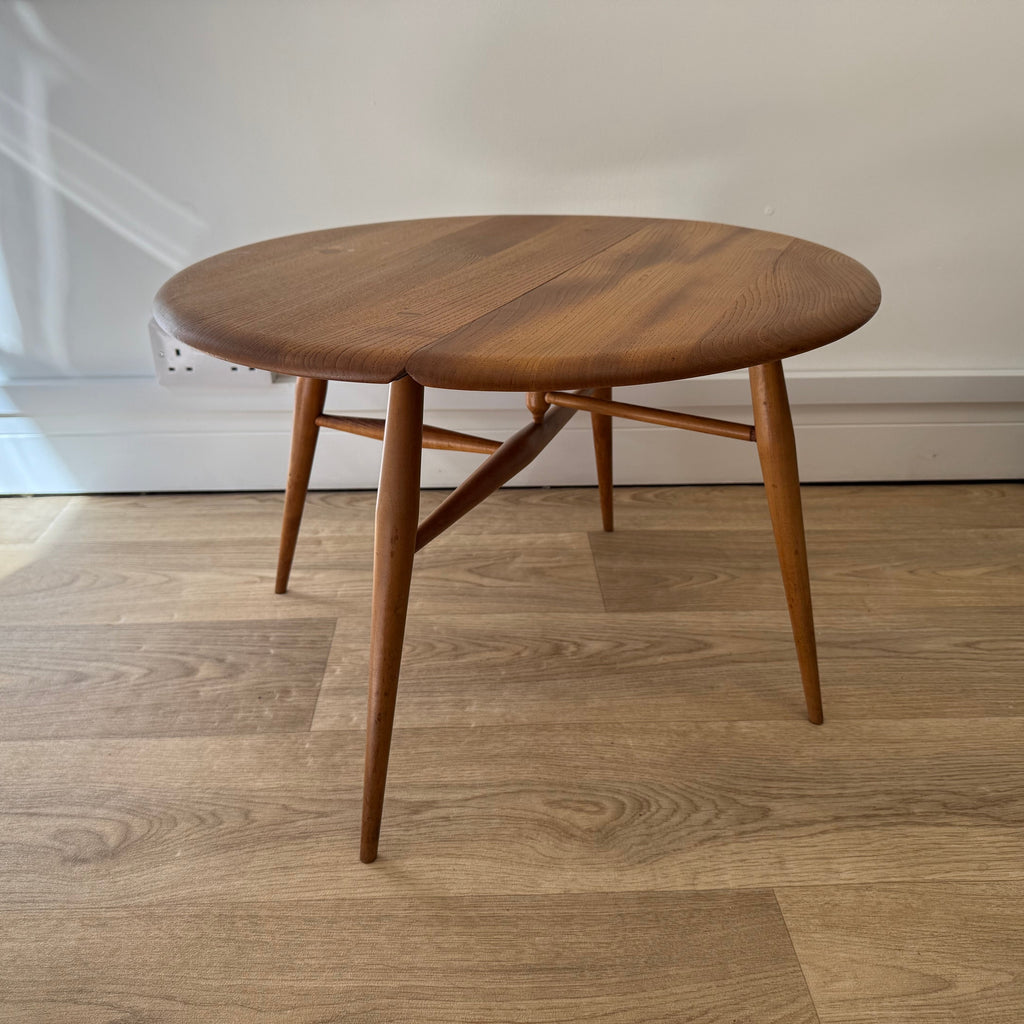 Vintage Ercol drop leaf occasional/coffee table