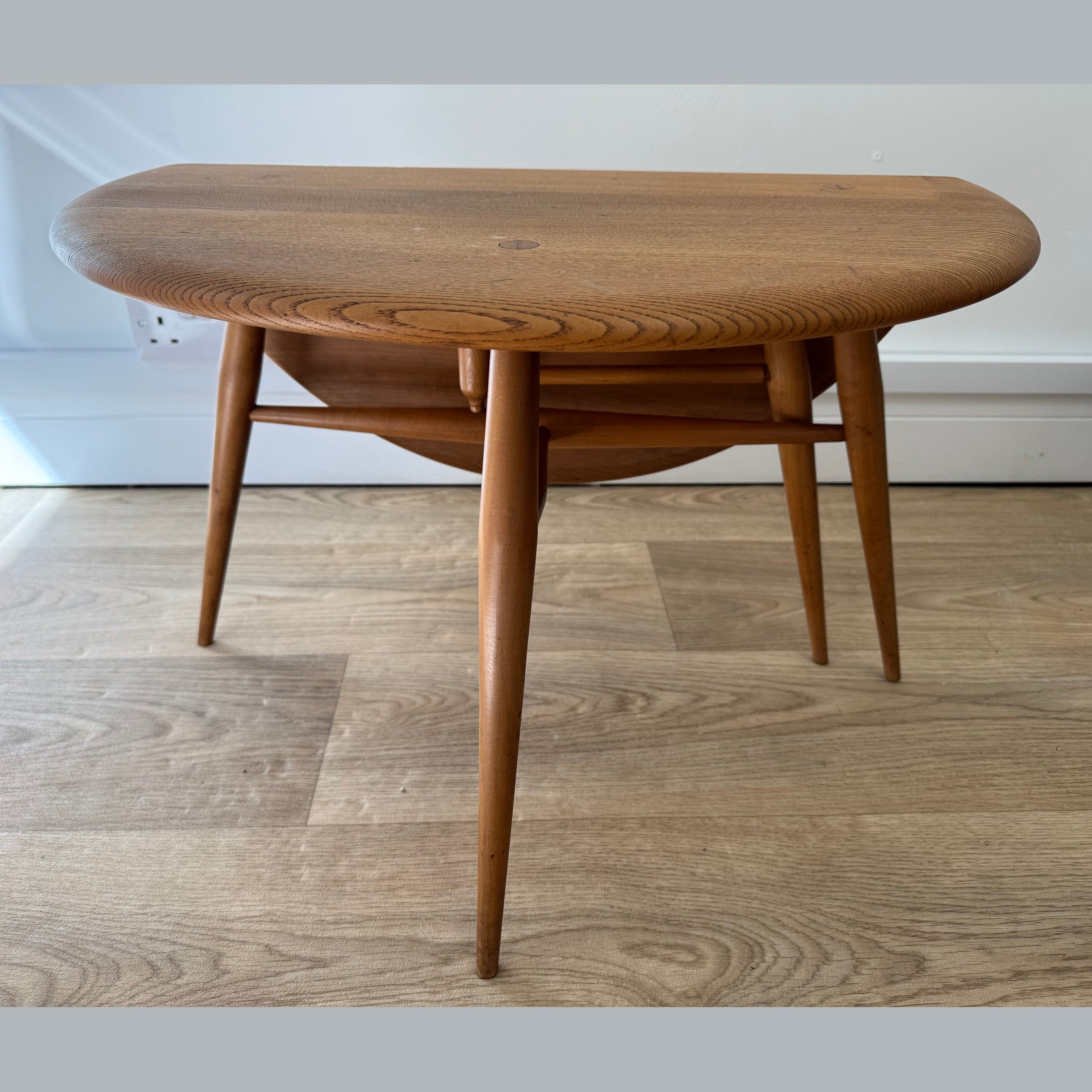 Vintage Ercol drop leaf occasional/coffee table
