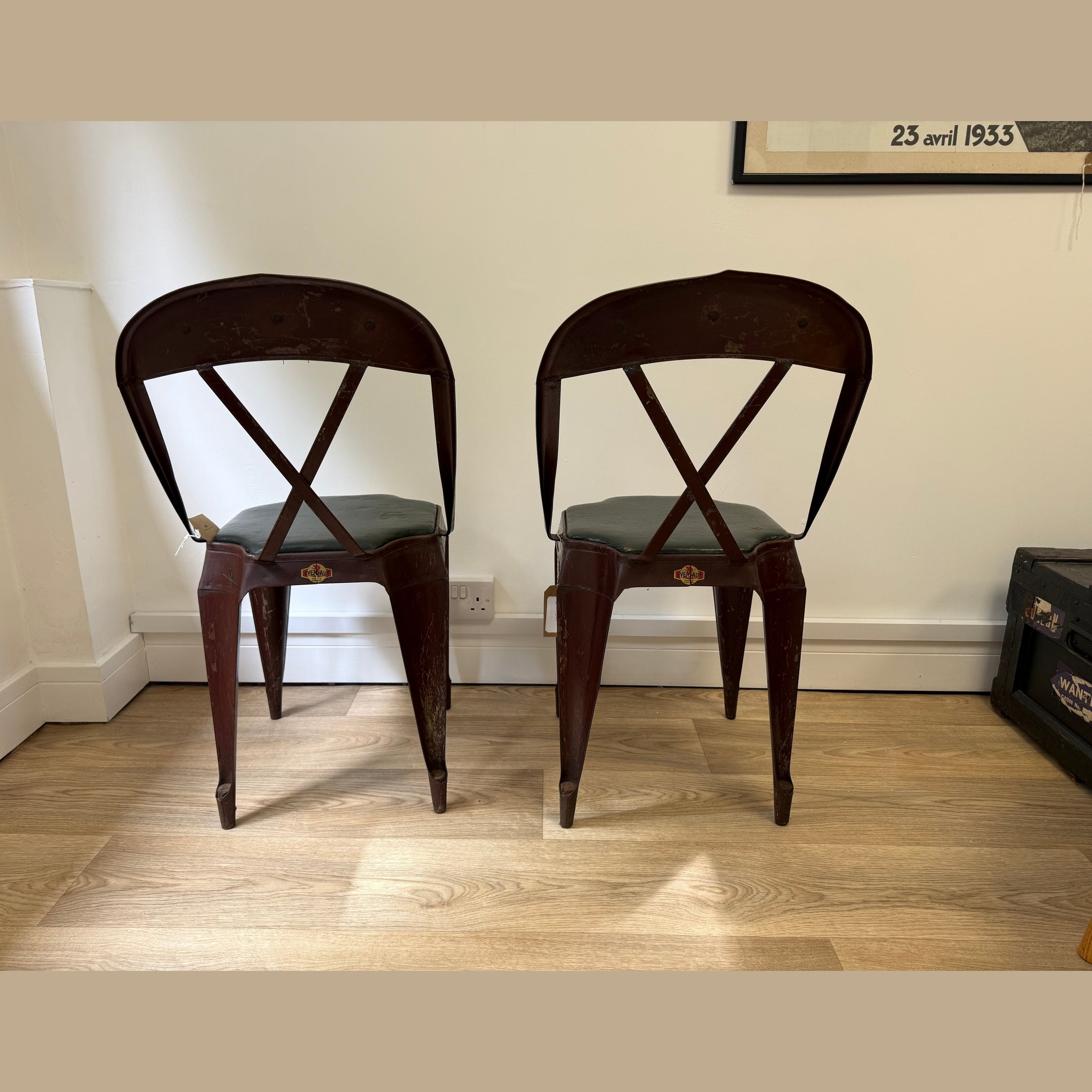 Vintage Evertaut stacking chairs