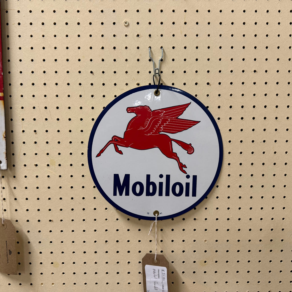 Vintage collection of small signs