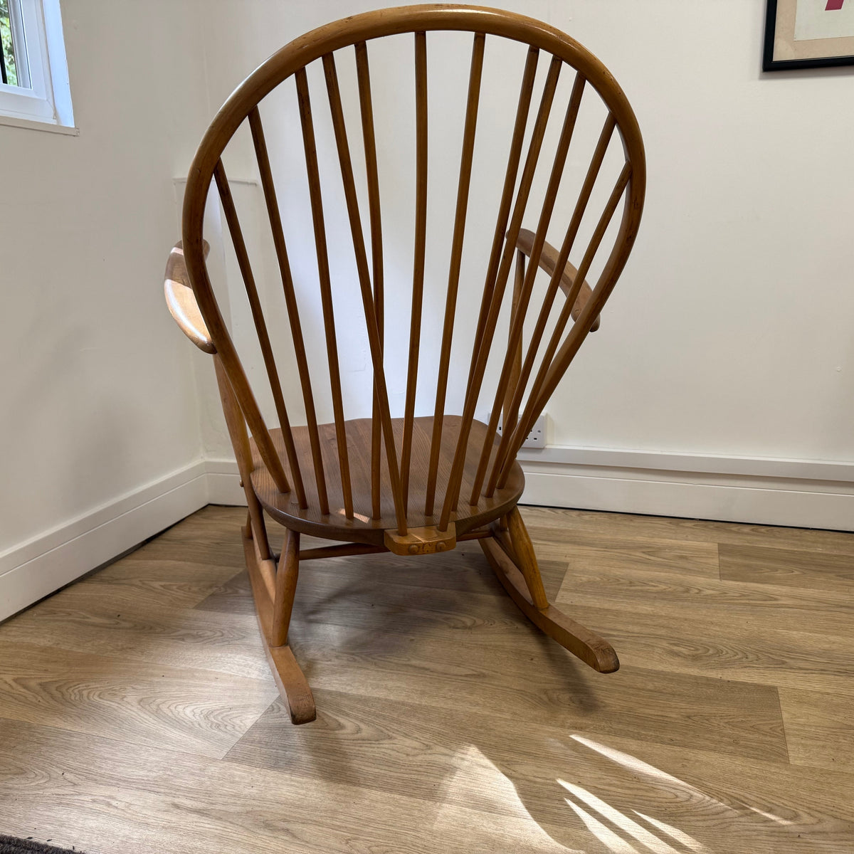 Vintage Ercol Grandfather rocking chair Model 315