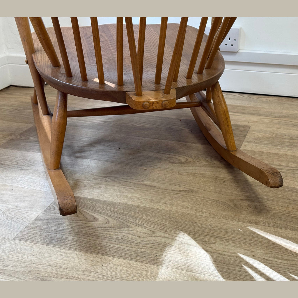 Vintage Ercol Grandfather rocking chair Model 315