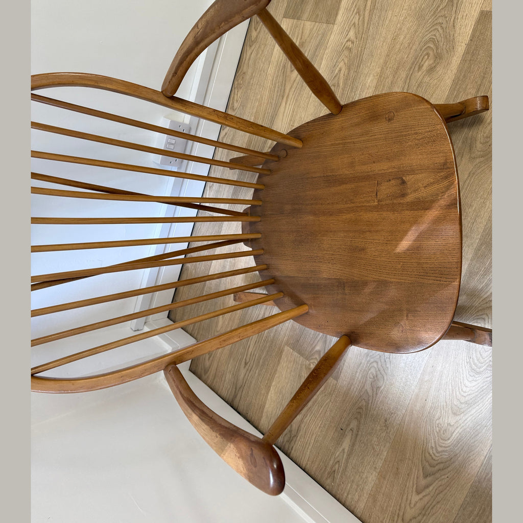 Vintage Ercol Grandfather rocking chair Model 315