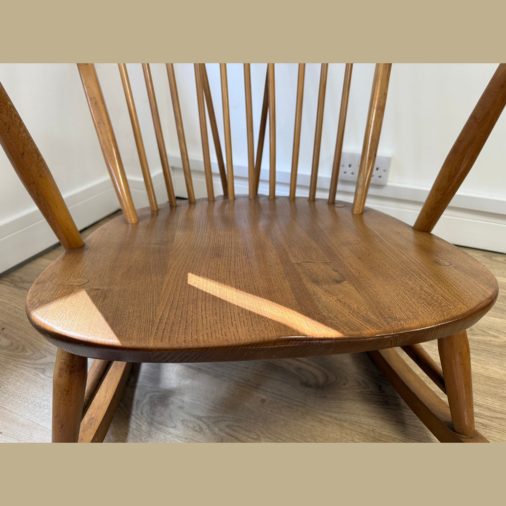 Vintage Ercol Grandfather rocking chair Model 315