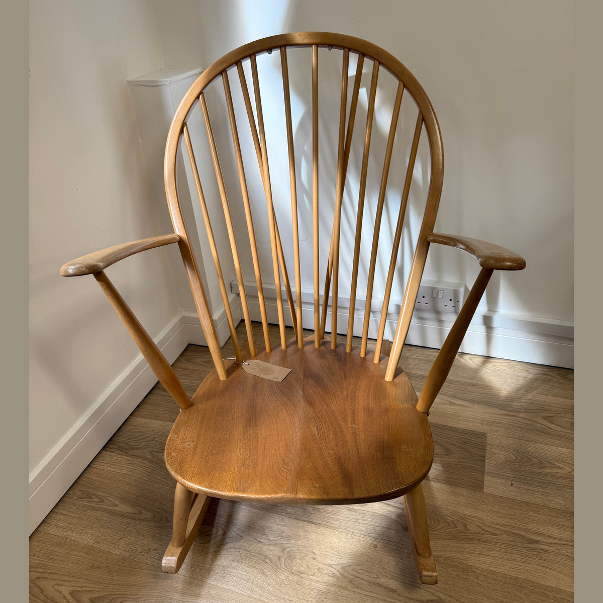 Vintage Ercol 315 Grandfather rocking chair.