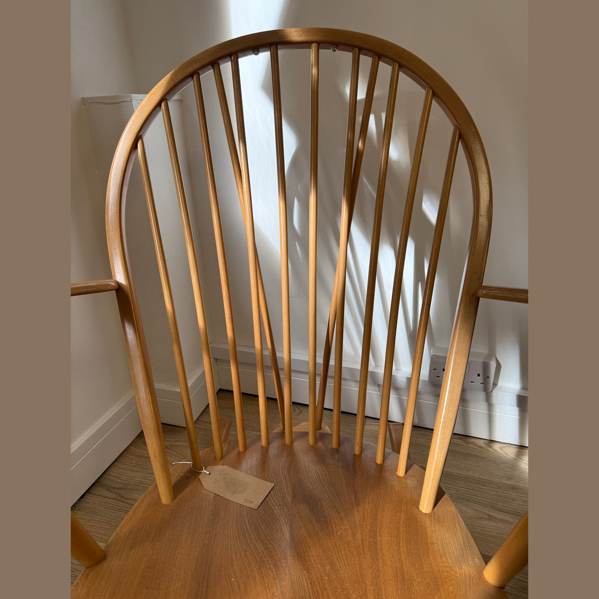 Vintage Ercol 315 Grandfather rocking chair.