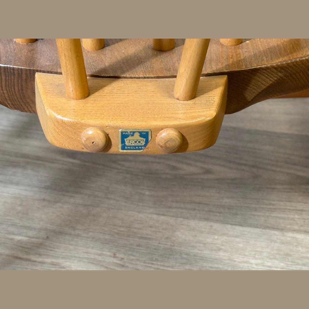 Vintage Ercol 315 Grandfather rocking chair.