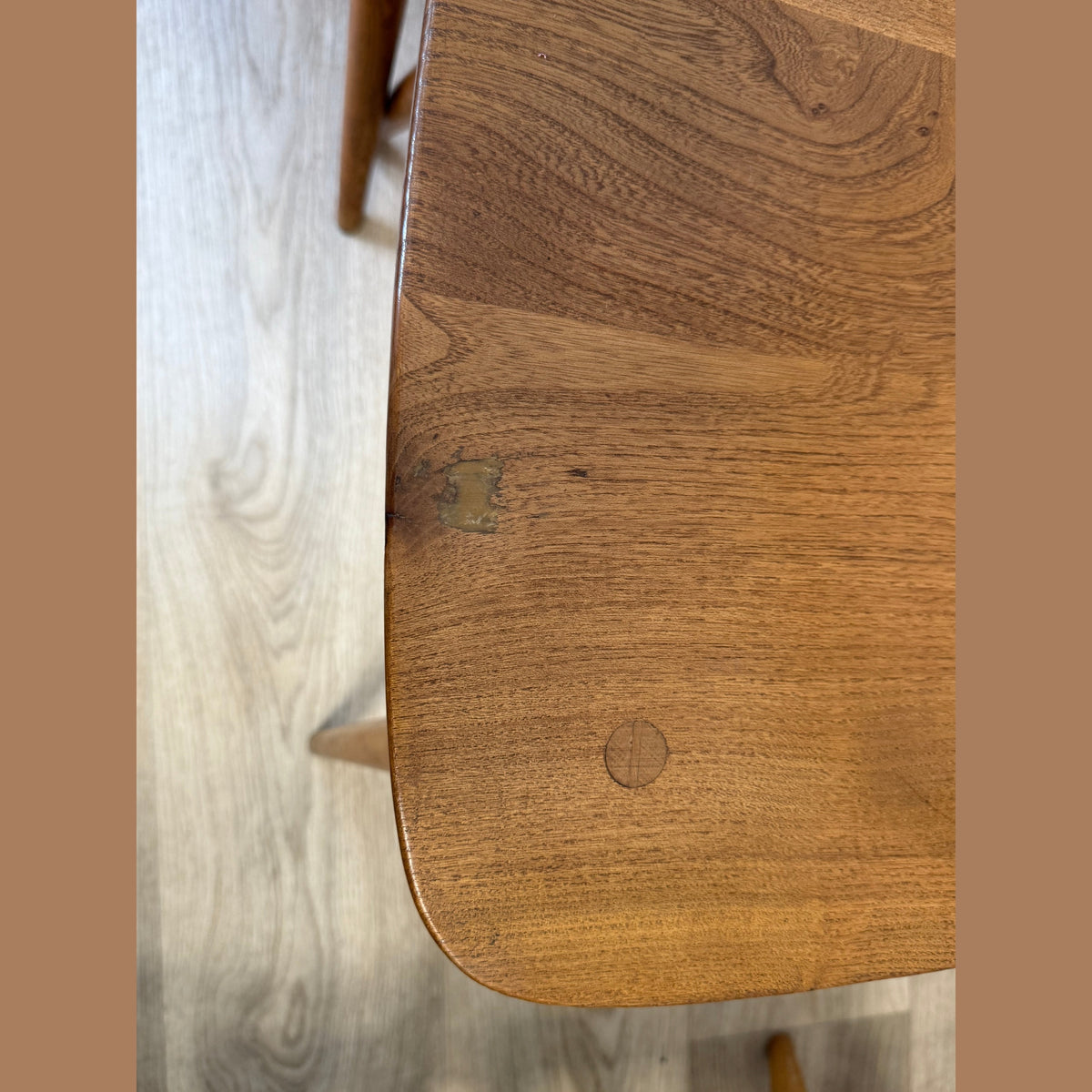 Vintage Ercol Model 400 hoop back chairs