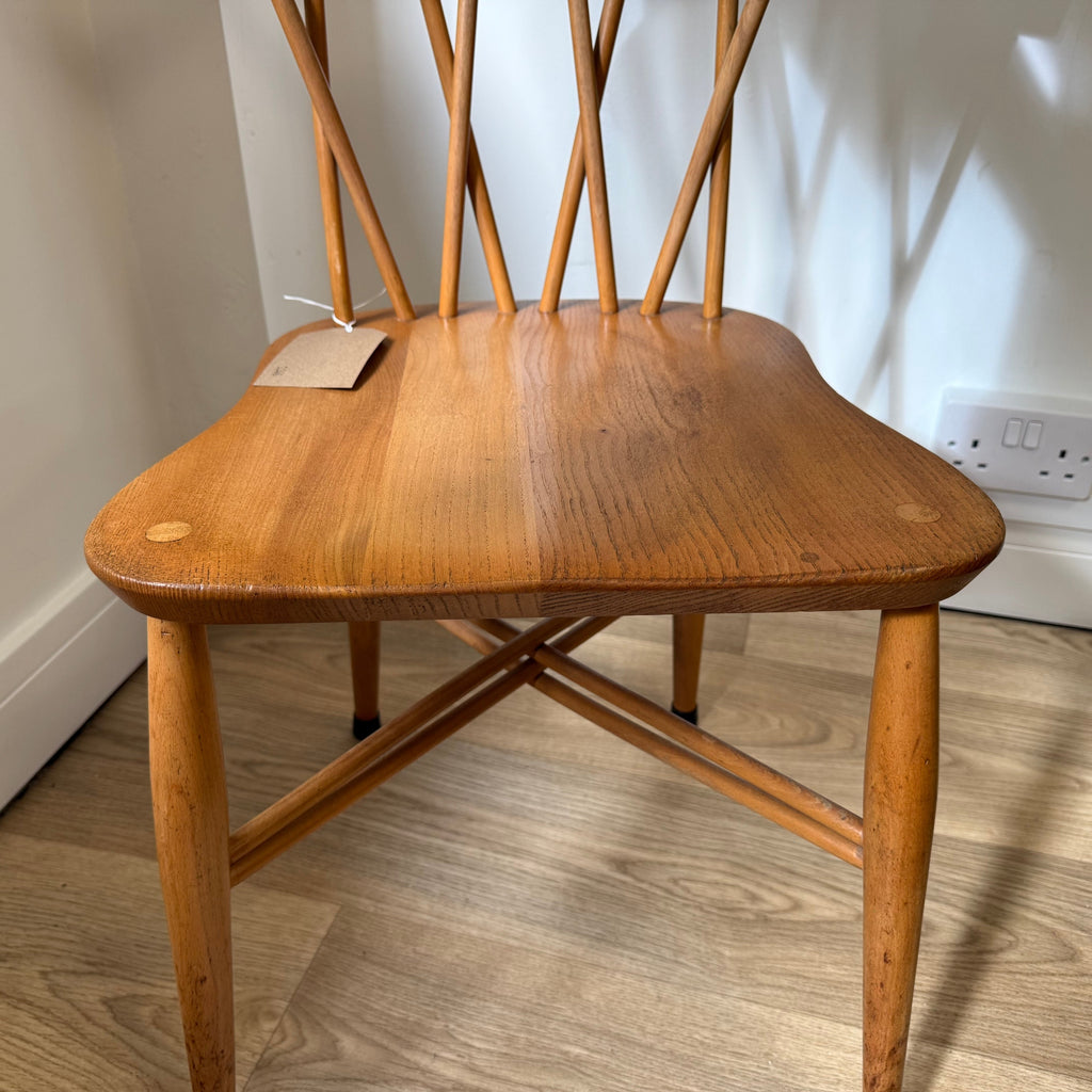 Vintage Ercol Model 376 Candlestick chair