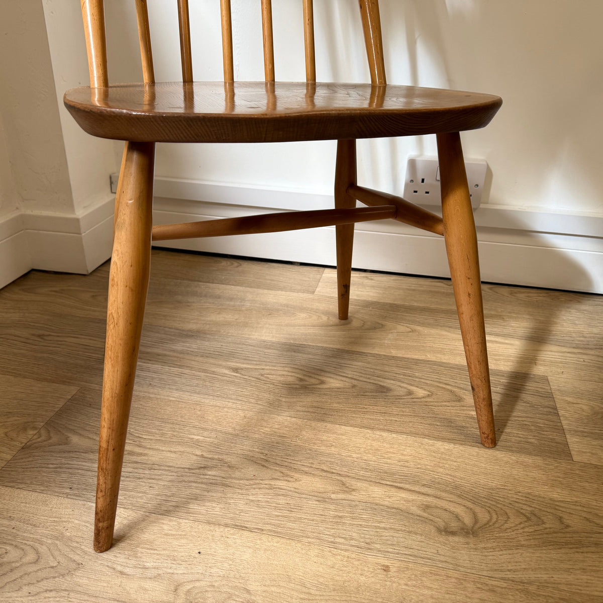 Vintage Ercol Model 365 Quaker dining chair