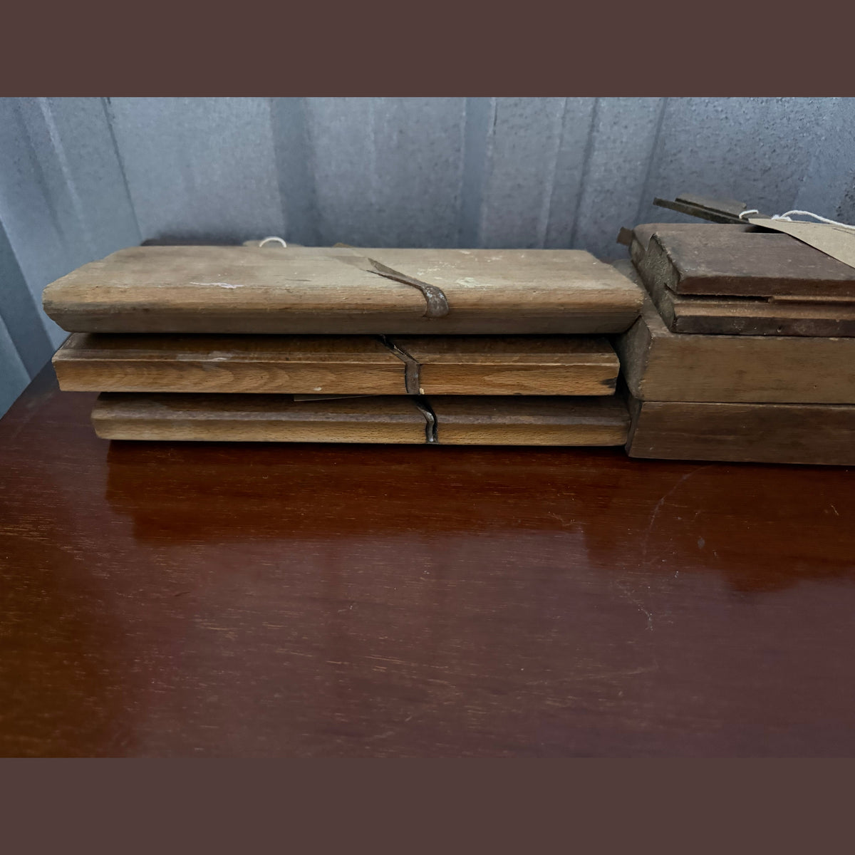9 x Vintage Moulding planes 