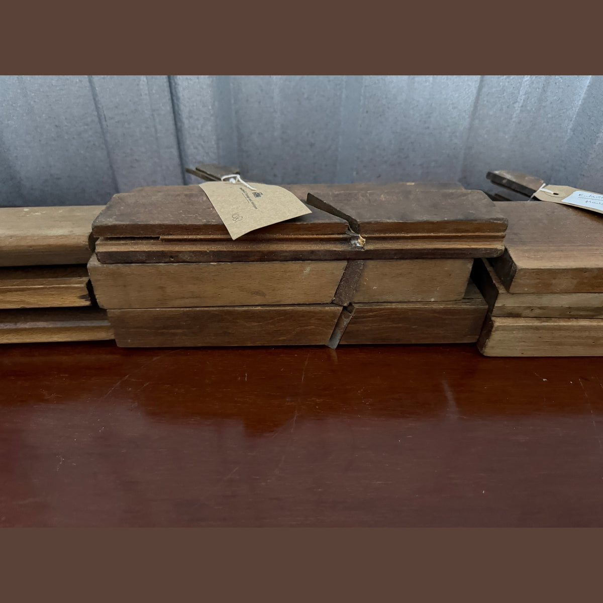 9 x Vintage Moulding planes 