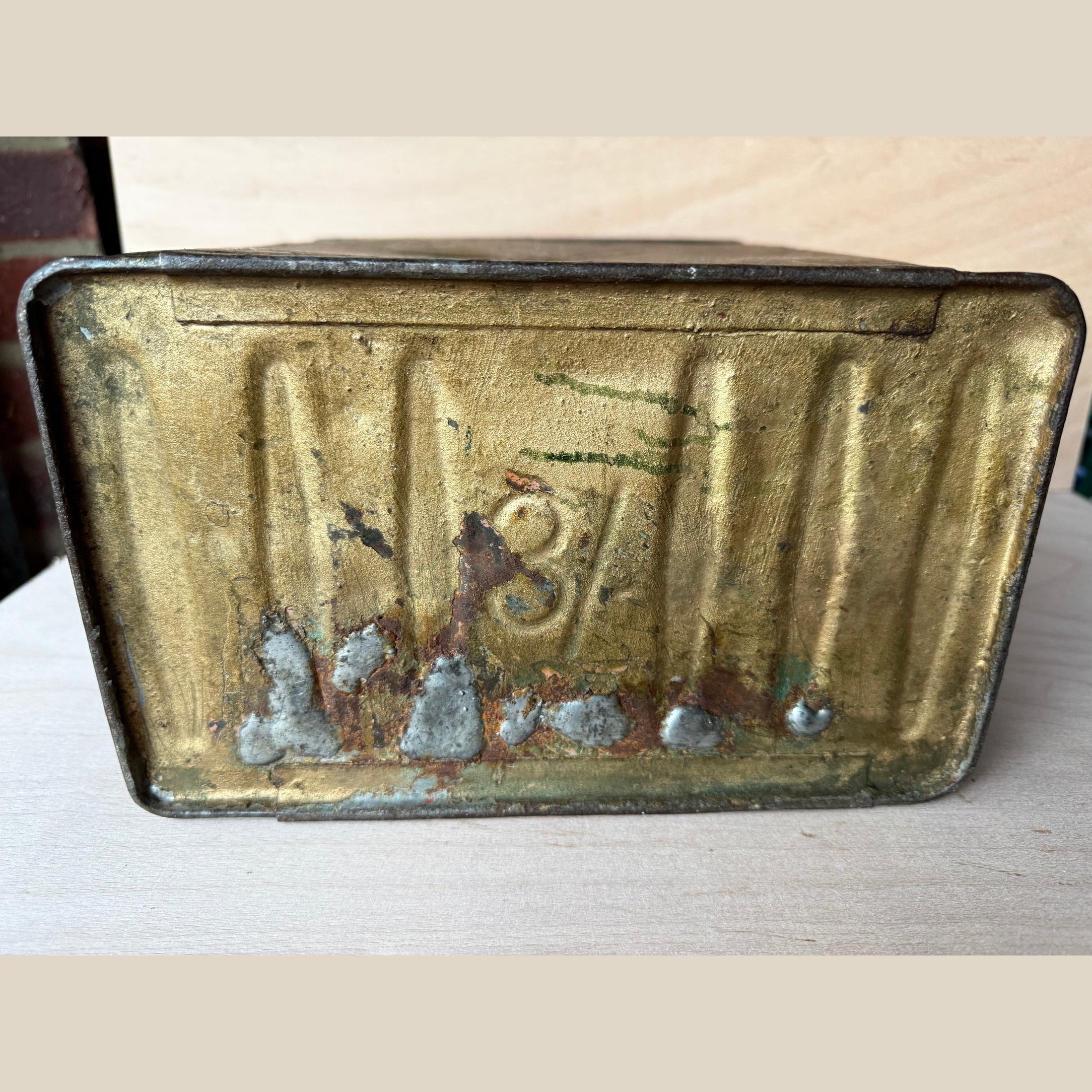 Vintage Shell Aviation fuel can