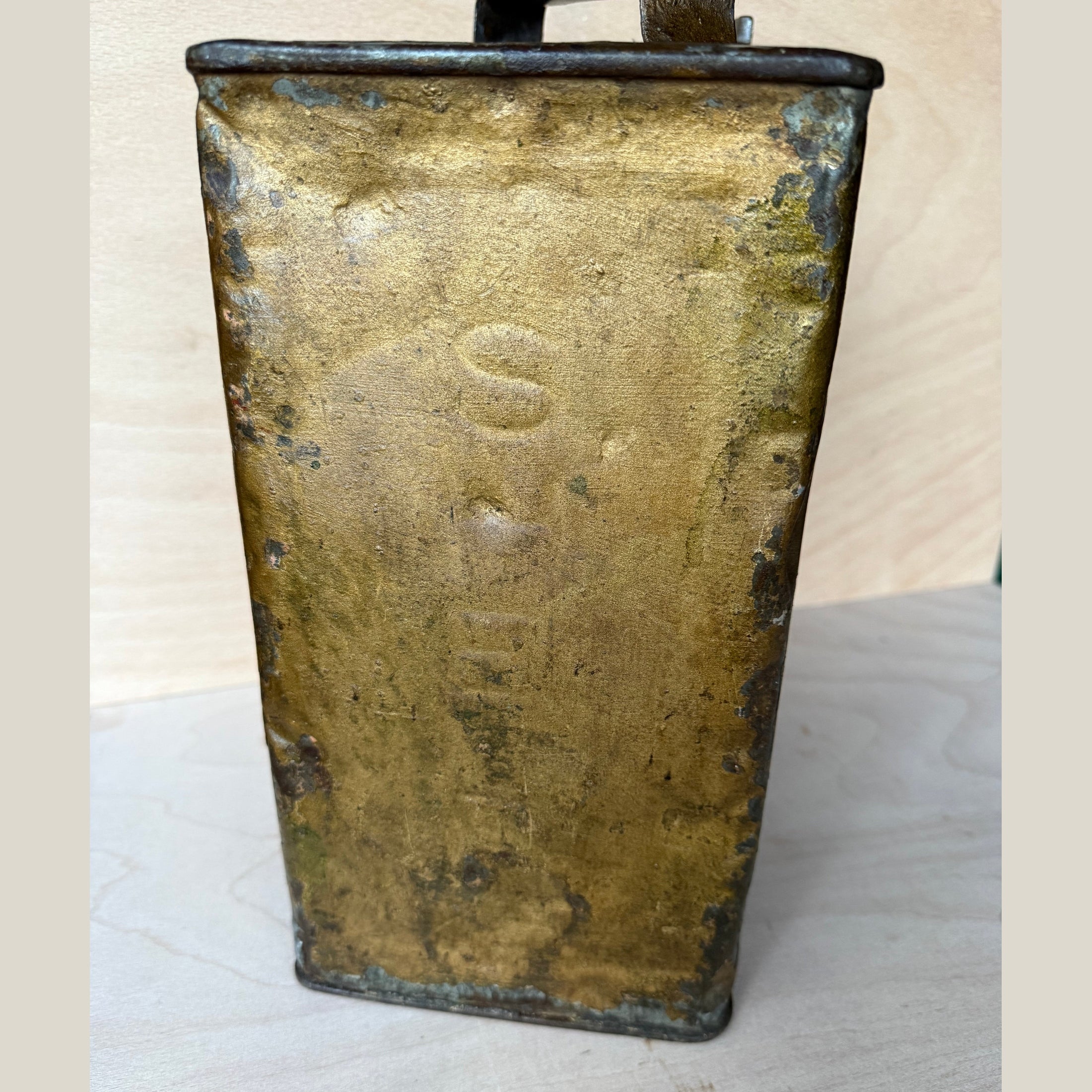 Vintage Shell Aviation fuel can