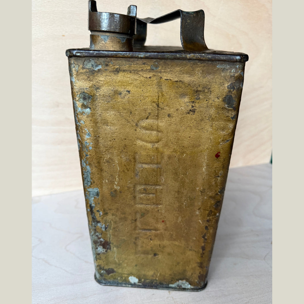 Vintage Shell Aviation fuel can