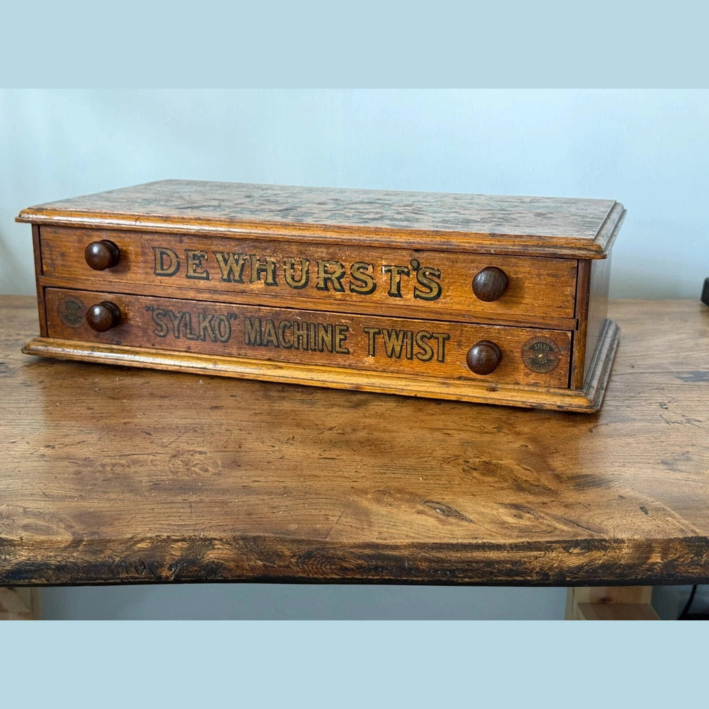 Vintage Dewhurst sylko haberdashery cabinet